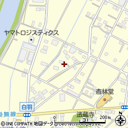 静岡県浜松市中央区白羽町293周辺の地図