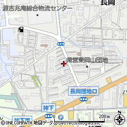 営住宅東岡山団地１４１－１４６周辺の地図