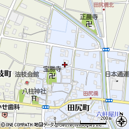 静岡県浜松市中央区田尻町270周辺の地図