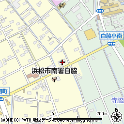 静岡県浜松市中央区白羽町584周辺の地図