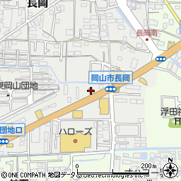 丸亀製麺 東岡山店周辺の地図