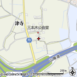 岡山県岡山市北区津寺413周辺の地図
