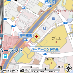 プロメナ神戸周辺の地図