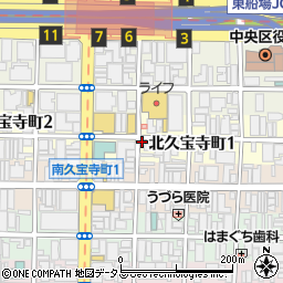 大阪交通新報社周辺の地図