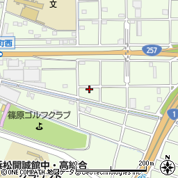静岡県浜松市中央区篠原町20296周辺の地図