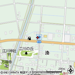 静岡県袋井市湊229-2周辺の地図
