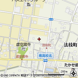 静岡県浜松市中央区法枝町554周辺の地図