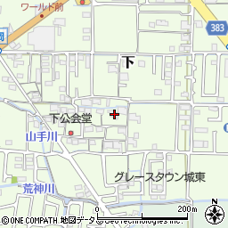 岡山県岡山市中区下196周辺の地図