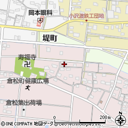 静岡県浜松市中央区倉松町221周辺の地図