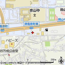 モスバーガー岡山京山店周辺の地図