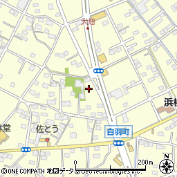 静岡県浜松市中央区白羽町695周辺の地図