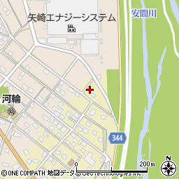 静岡県浜松市中央区河輪町4周辺の地図