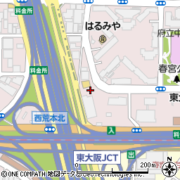 化学物質評価研究機構（一般財団法人）大阪事業所周辺の地図