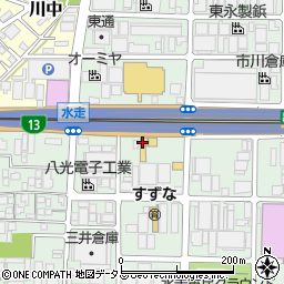 株式会社ホンダベルノ近畿　東大阪店周辺の地図