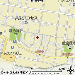 静岡県浜松市中央区新橋町1285周辺の地図