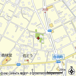 静岡県浜松市中央区白羽町713周辺の地図