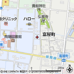 静岡県浜松市中央区下江町538周辺の地図
