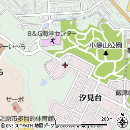 静岡県牧之原市汐見台16-5周辺の地図