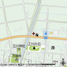 静岡県袋井市湊234周辺の地図
