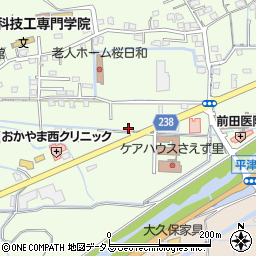上芳賀岡山線周辺の地図