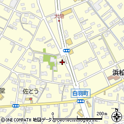 静岡県浜松市中央区白羽町694周辺の地図