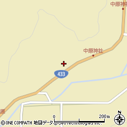広島県山県郡北広島町中原1472周辺の地図