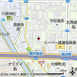 株式会社シンショー　大阪営業所周辺の地図
