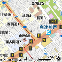神戸多聞マンション周辺の地図