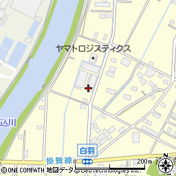 静岡県浜松市中央区白羽町262周辺の地図