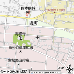 静岡県浜松市中央区倉松町222周辺の地図