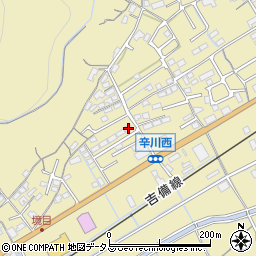 岡山県岡山市北区西辛川644-6周辺の地図