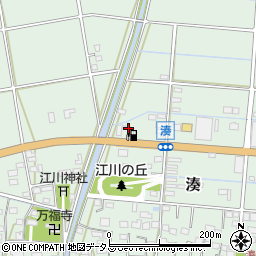 静岡県袋井市湊233周辺の地図