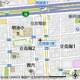 西日本建設業保証株式会社　営業部審査企画課周辺の地図