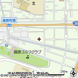 静岡県浜松市中央区篠原町20290周辺の地図