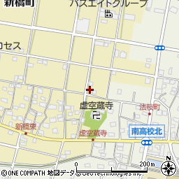 静岡県浜松市中央区新橋町1195周辺の地図