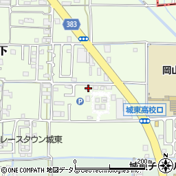 岡山県岡山市中区下132周辺の地図