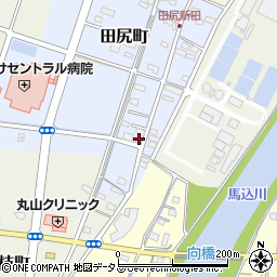 静岡県浜松市中央区田尻町51周辺の地図