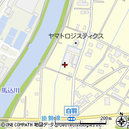 静岡県浜松市中央区白羽町263周辺の地図