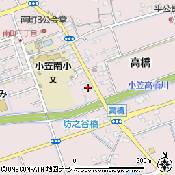 静岡県菊川市高橋2408周辺の地図