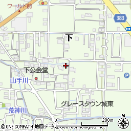 岡山県岡山市中区下195周辺の地図