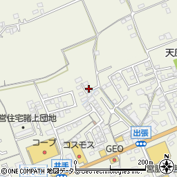 岡山県総社市総社1390周辺の地図
