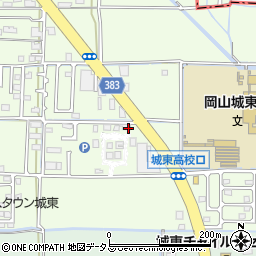 岡山県岡山市中区下126周辺の地図