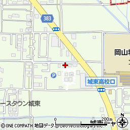 岡山県岡山市中区下129周辺の地図