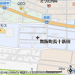 静岡県浜松市中央区舞阪町長十新田330周辺の地図