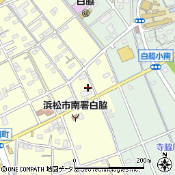 静岡県浜松市中央区白羽町585周辺の地図