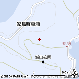 兵庫県姫路市家島町真浦388周辺の地図