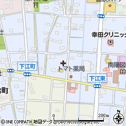 静岡県浜松市中央区下江町255周辺の地図