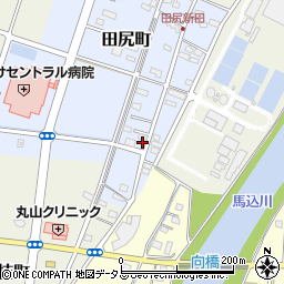 静岡県浜松市中央区田尻町52周辺の地図