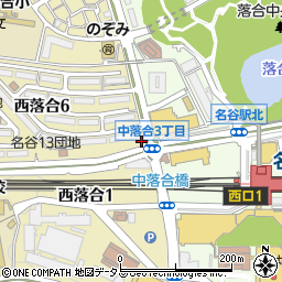 神戸市立名谷駅前自転車駐車場周辺の地図