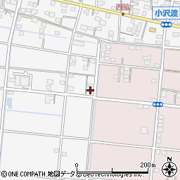 静岡県浜松市中央区小沢渡町1706周辺の地図